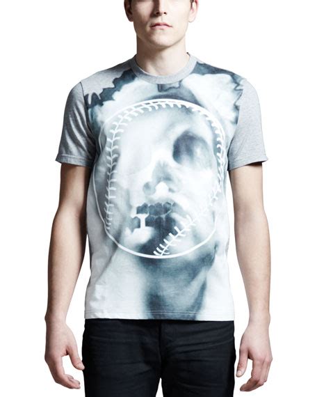 Givenchy Skull Baseball Tee 